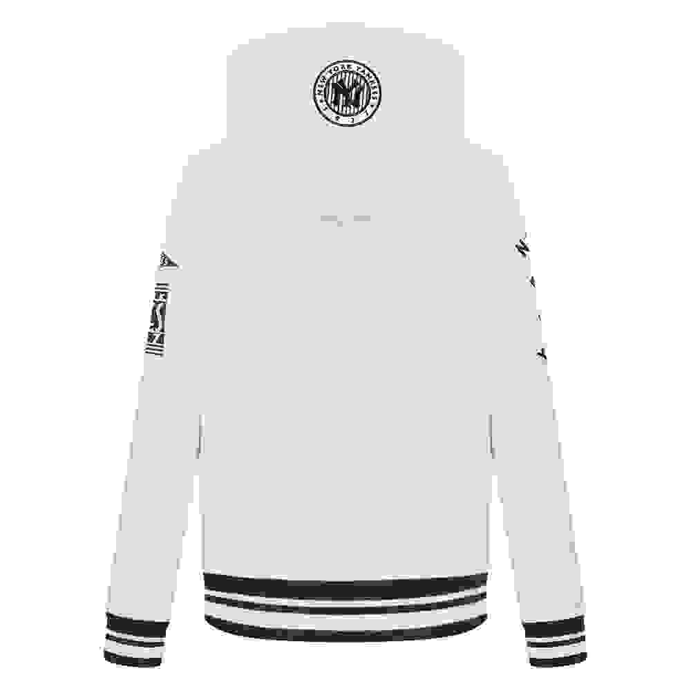 Pro Standard MLB New York Yankees Retro Classic Big Boys' Cream Rib Fleece PO Hoodie